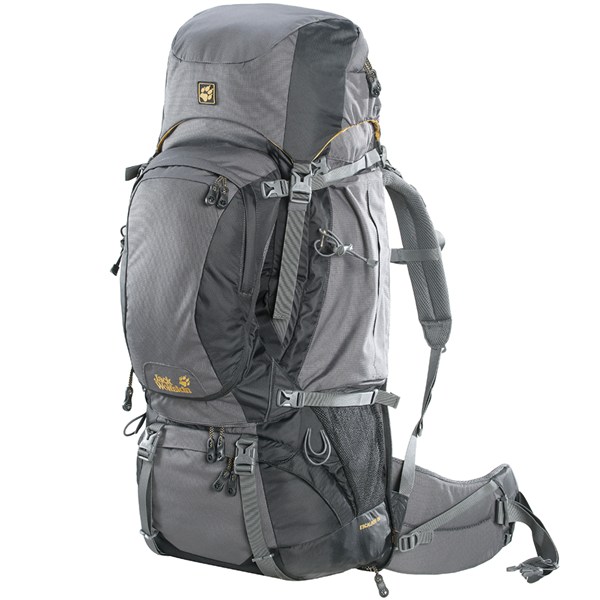 Sac à dos de trek Jack Wolfskin de 80 + 15 litres pour le tour du monde