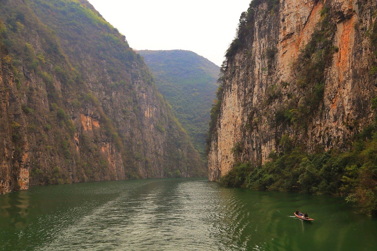 Les petites gorges de la rivière Shennong