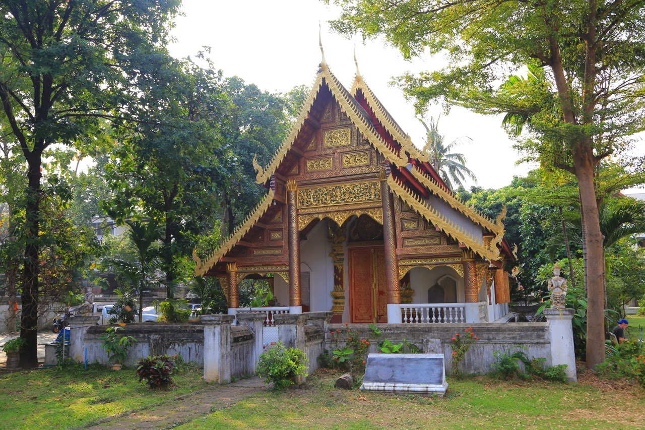 Le Wat Chiang Man, plus ancien temple de Chiang Mai