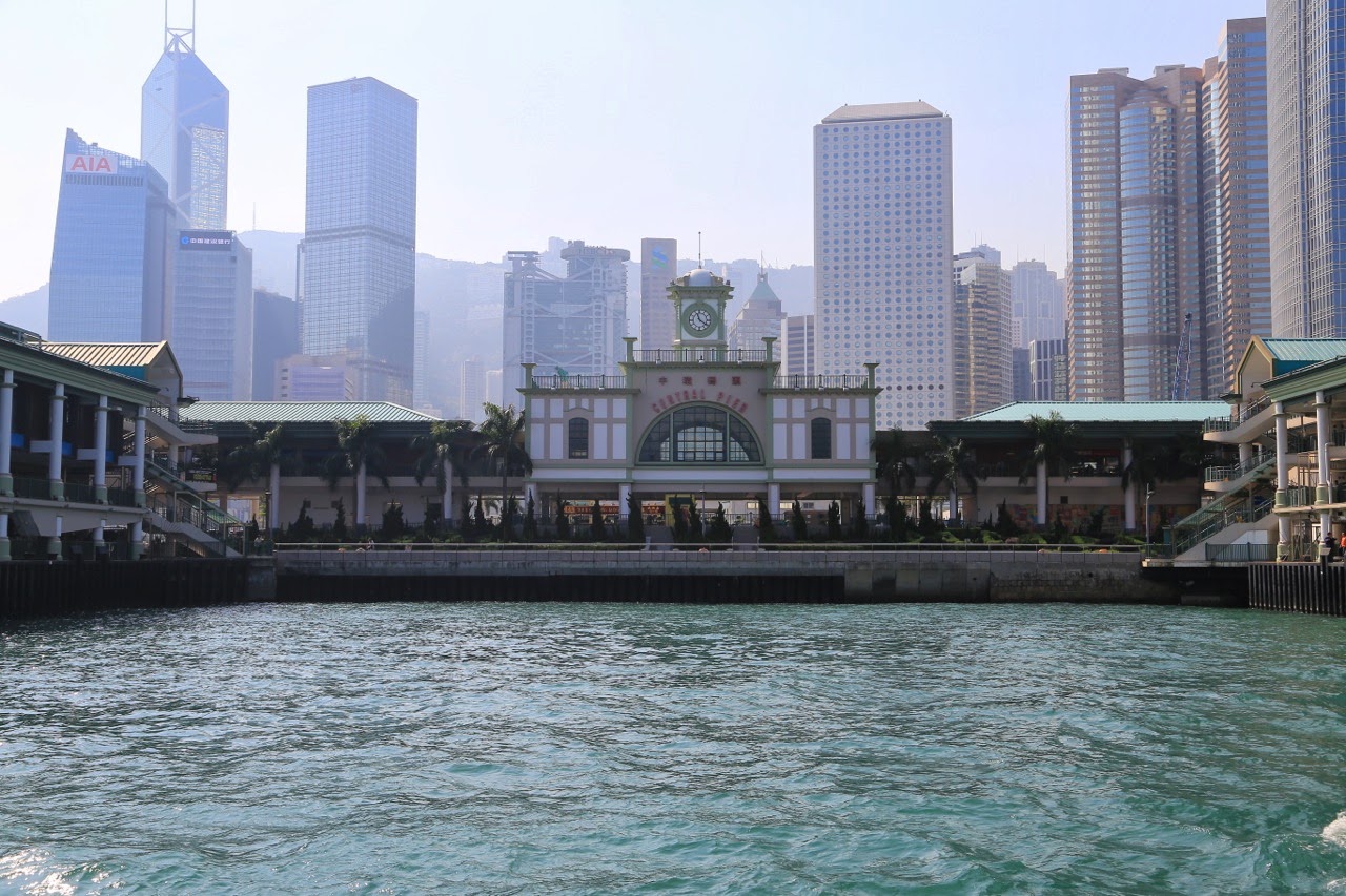 L’embarcadère du Star Ferry à Central