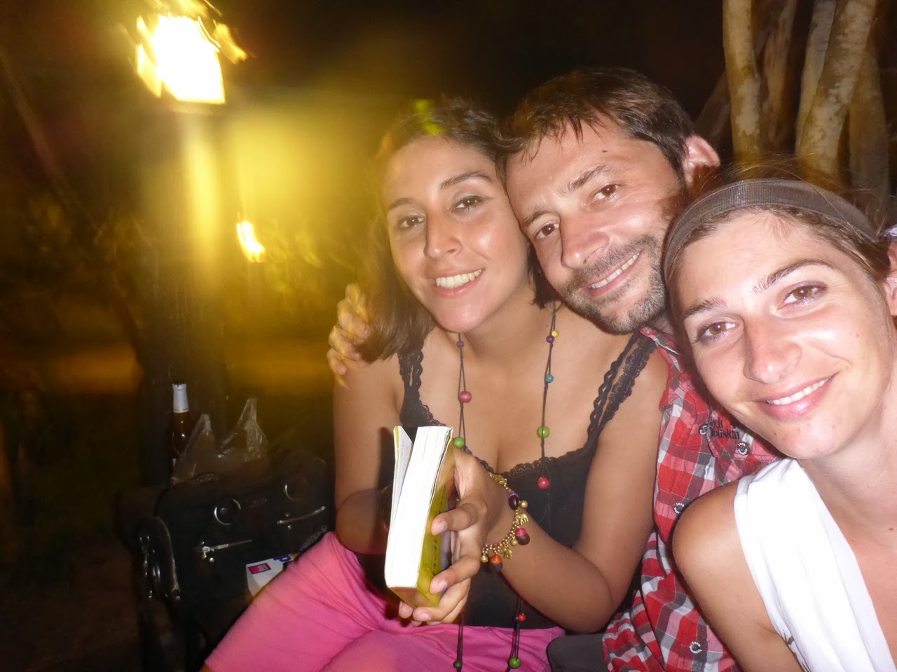 Photo souvenir de la soirée avec nos amis allemands