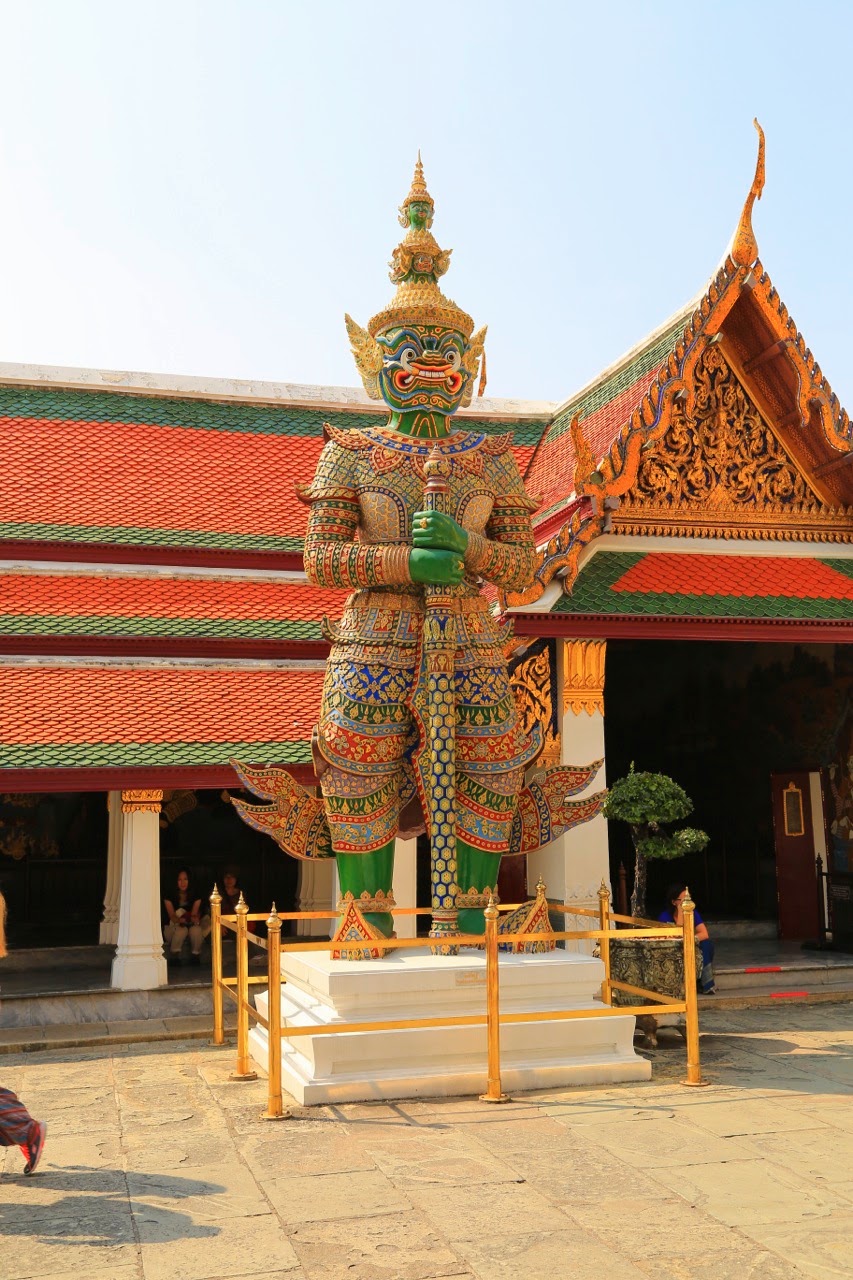 Yaksha, géant gardien du Wat Phra Kaew