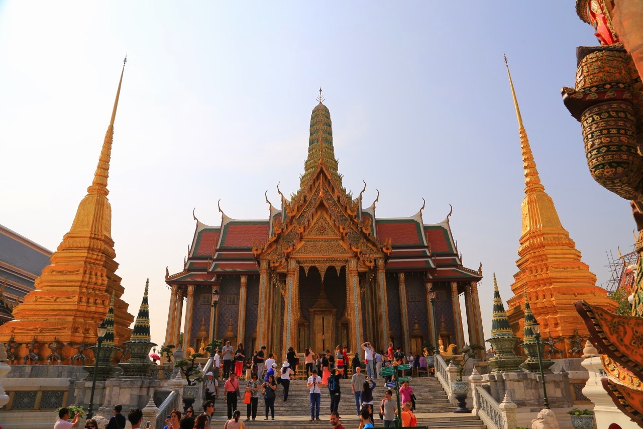Temples et chedis du Wat Phra Kaew