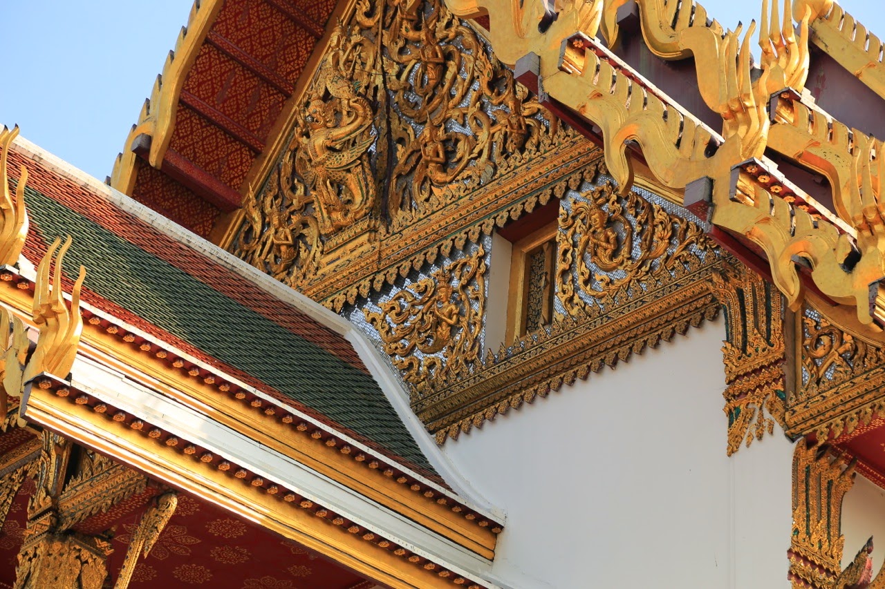 Détail des toits dorés