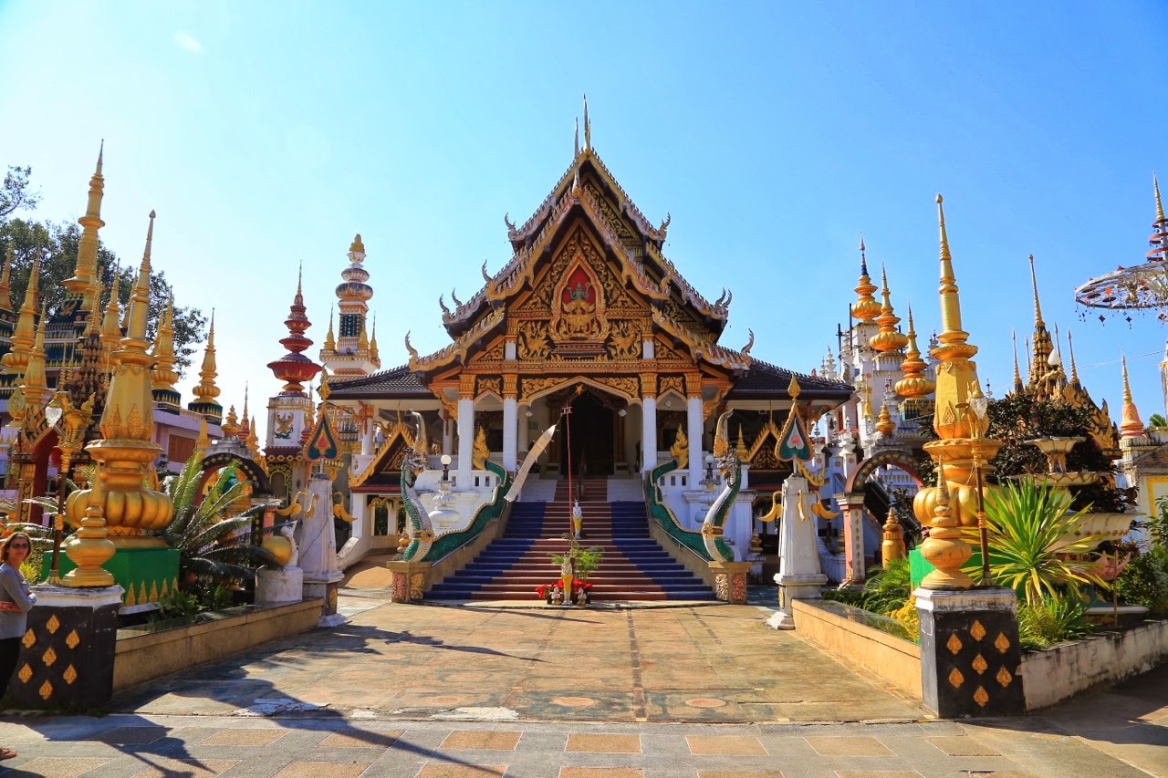 Vue d'ensemble du Wat Sai Khao
