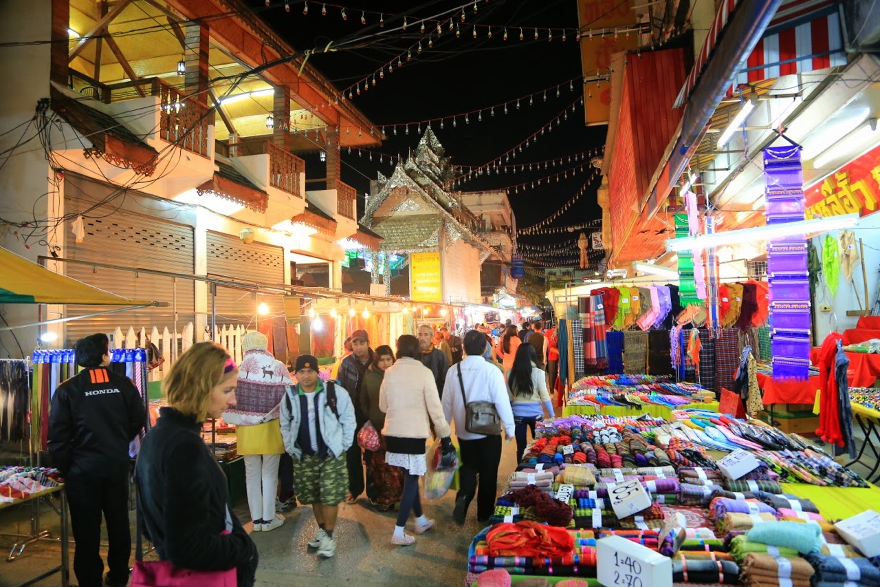 Allées du marché de nuit