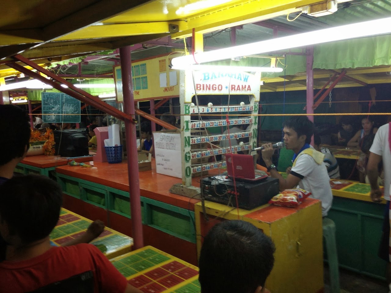 Restaurant populaire du quartier de Malate