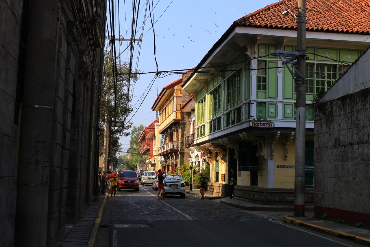 Ruelle d'Intramuros et ses balcons en bois