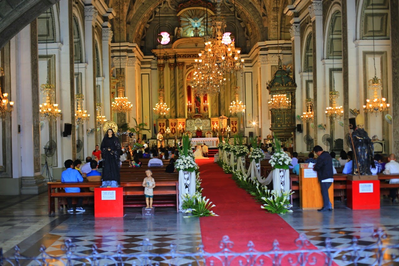 Mariage dans l'église Saint-Augustin
