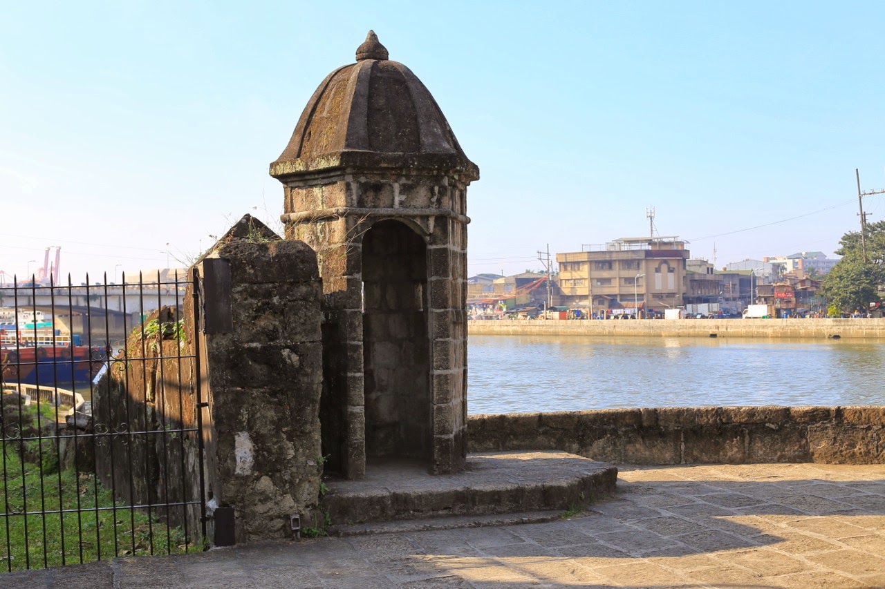 Échauguette du fort au bord de la rivière Pasig