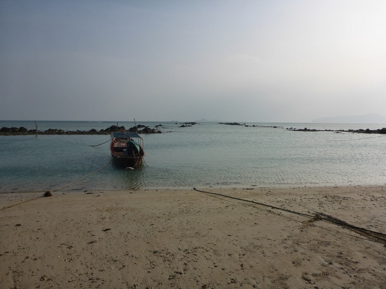 La plage de Silver Beach à Koh Samui
