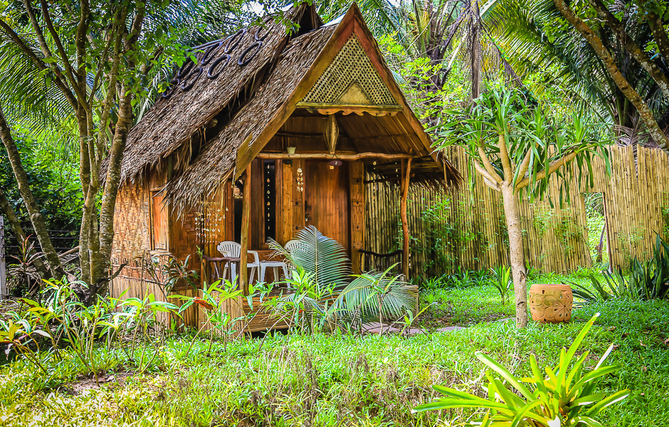 Bungalow en bambou du Long Beach à Ao Nang, en Thaïlande