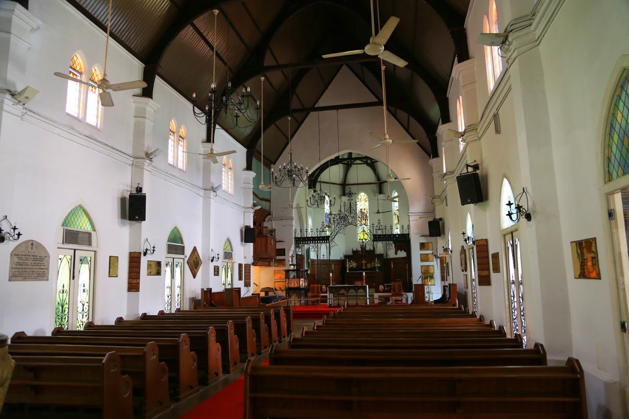 Intérieur de la cathédrale Sainte-Marie