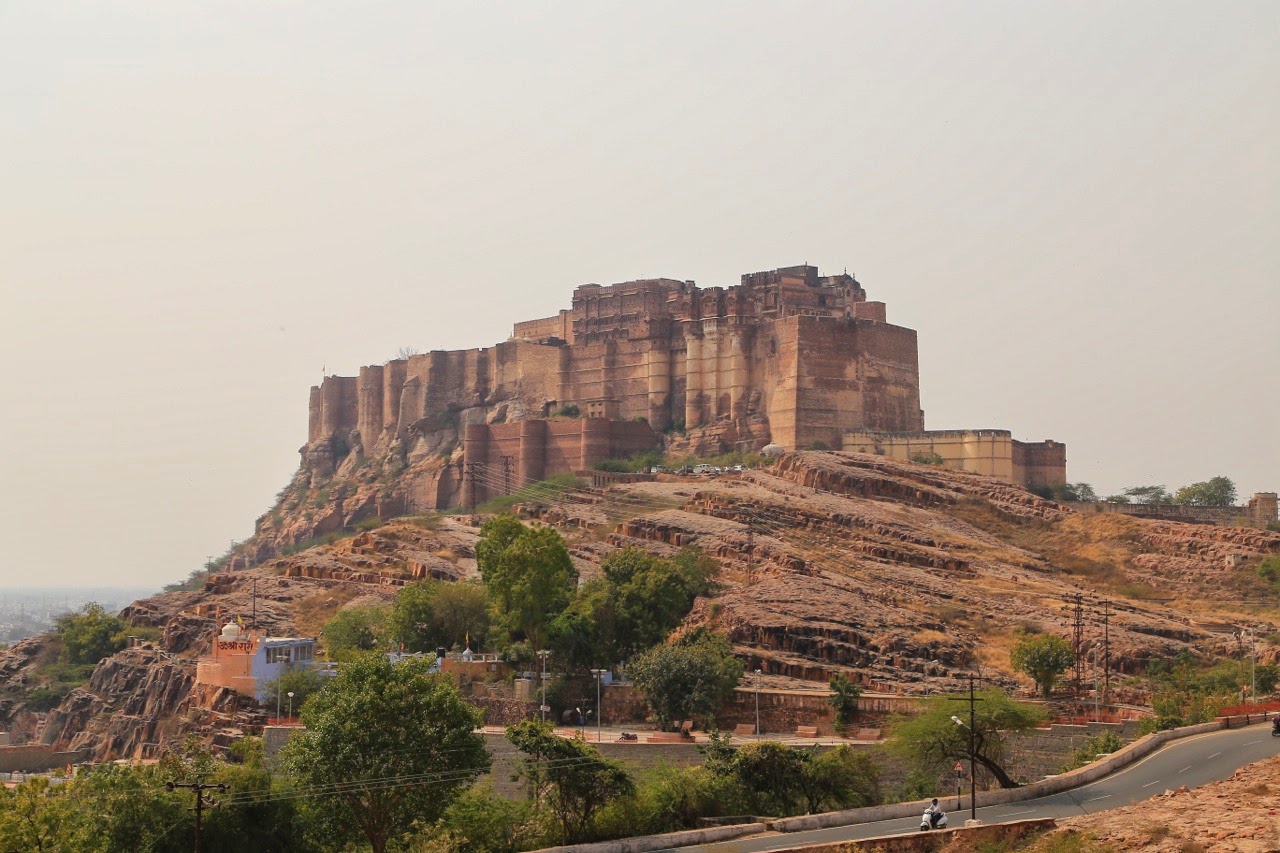 Le fort de Mehrangarh sur son rocher