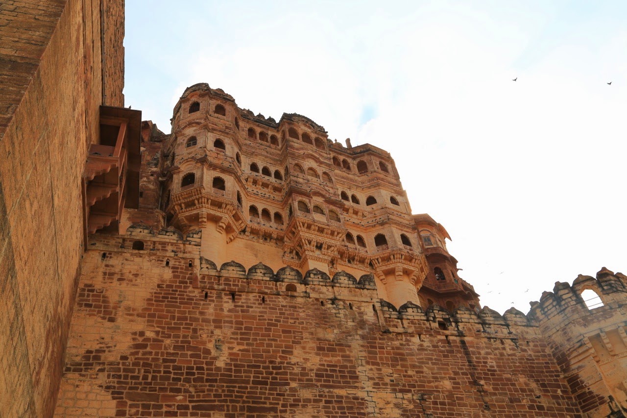 Les hauts remparts de Mehrangarh