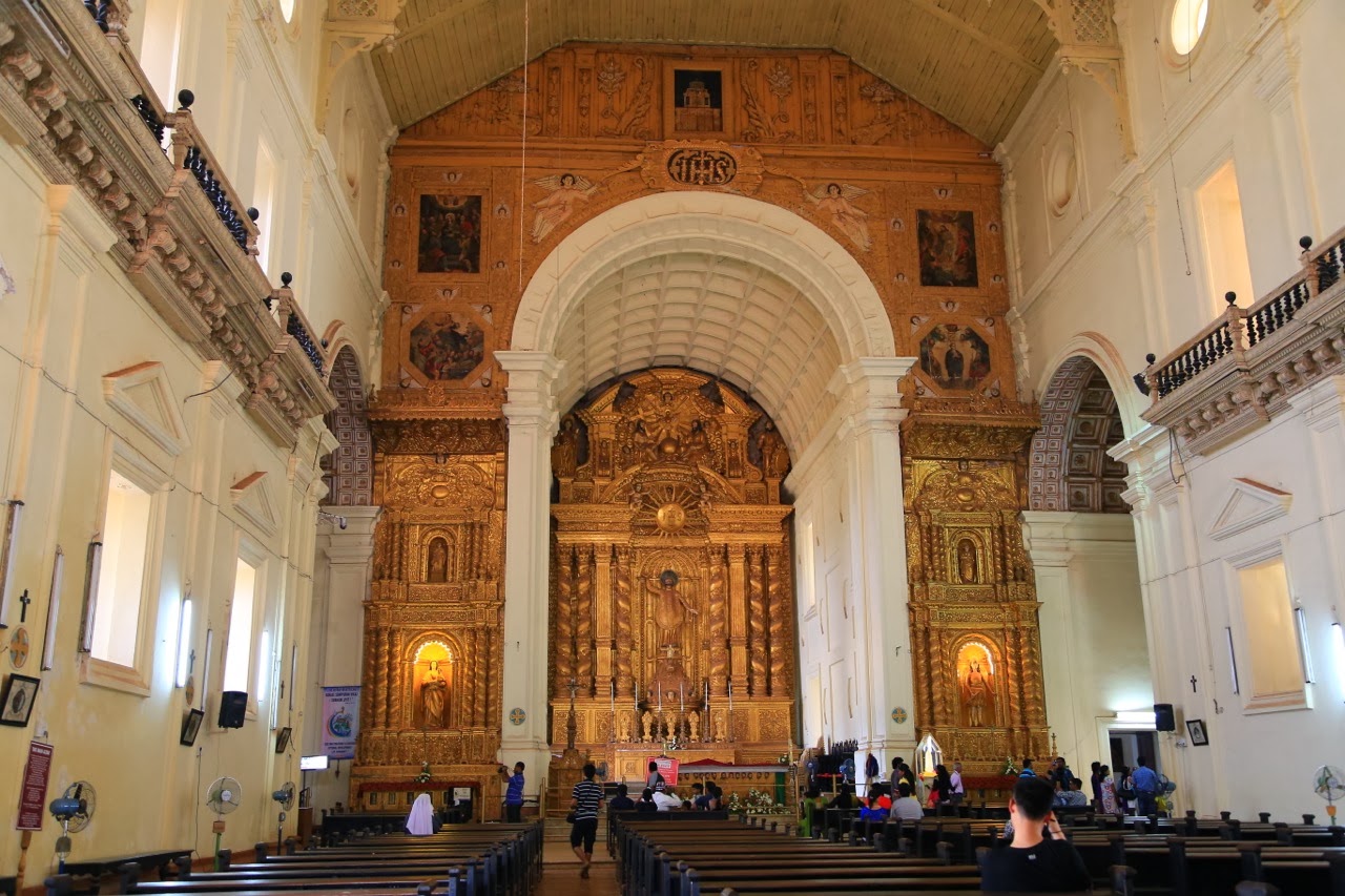 Le retable doré de Bom Jesus