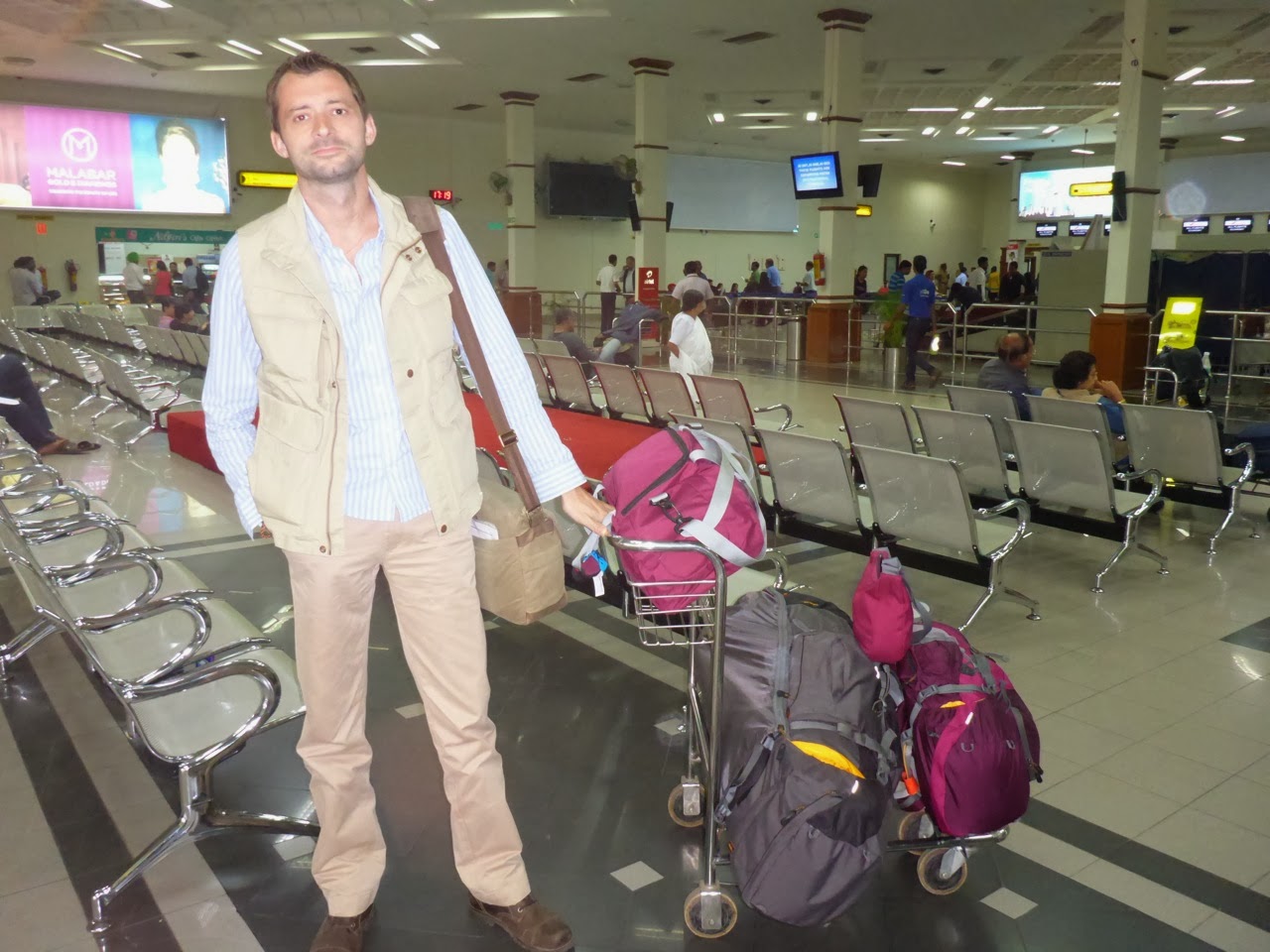 Attente interminable à l’aéroport de Cochin