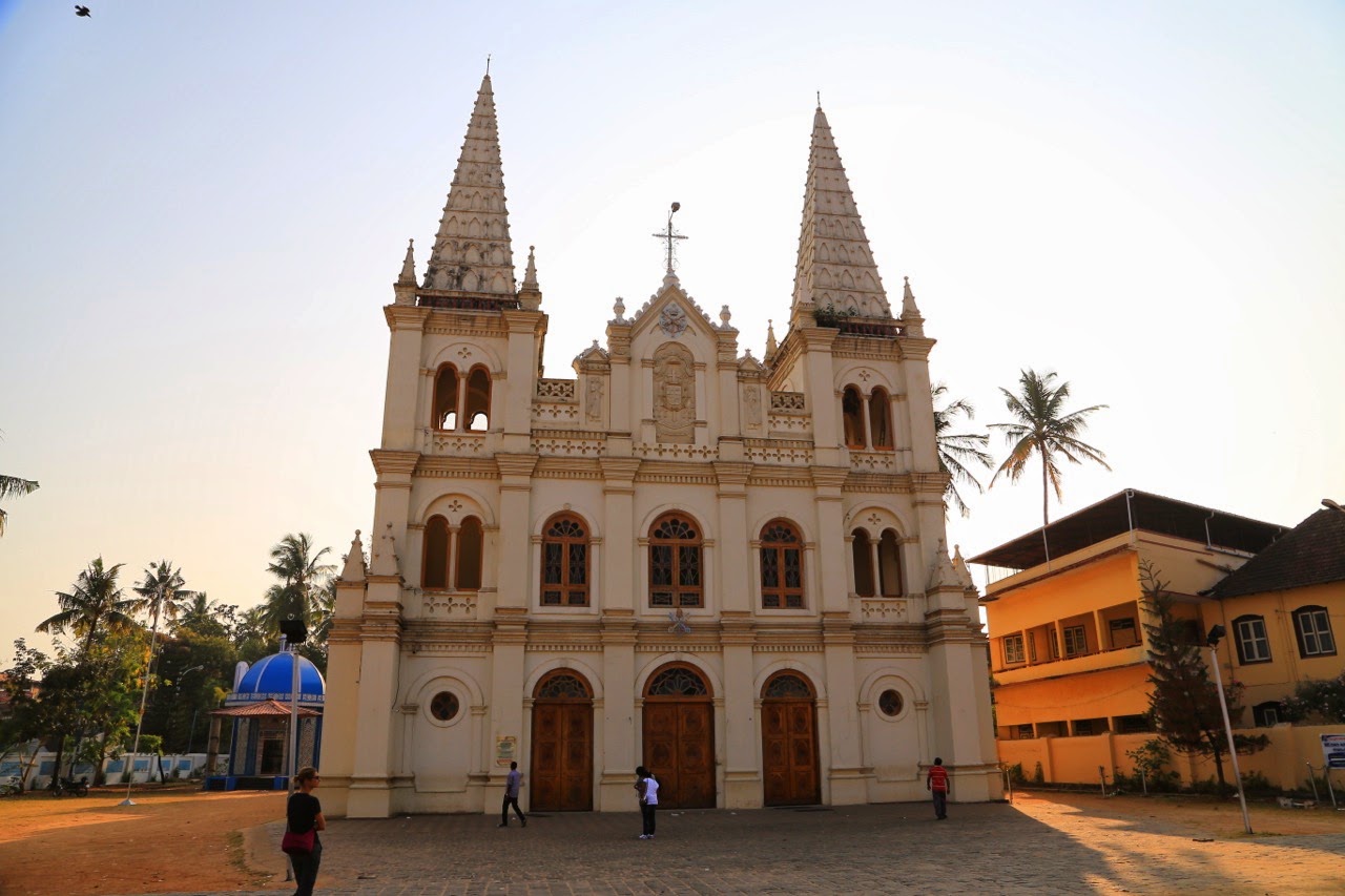 La basilique Santa Cruz de Fort Cochin