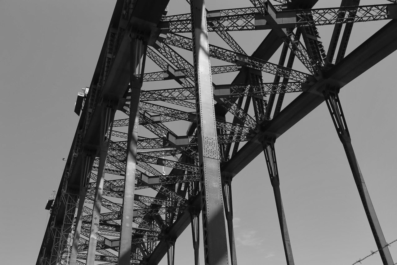 Structure métallique du Harbour Bridge