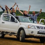 En route pour le Parc Kruger dans notre 4x4