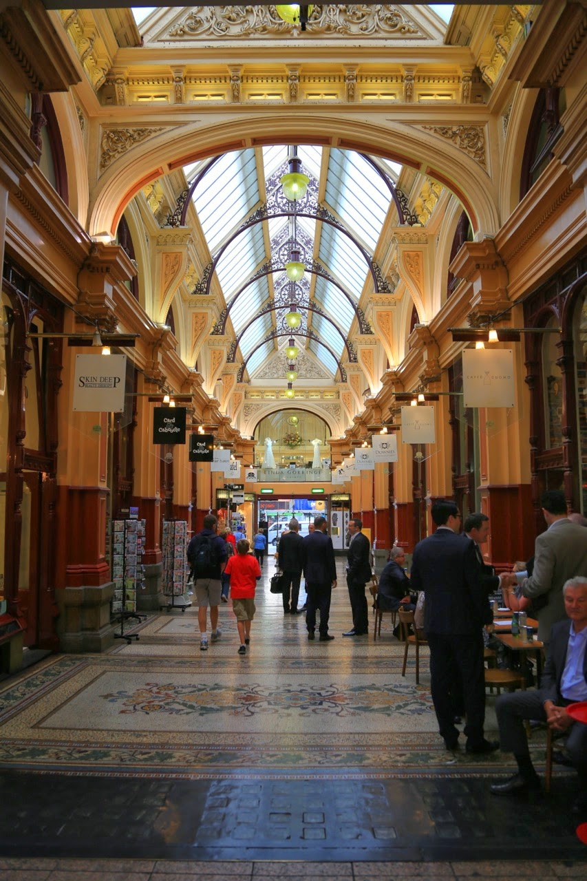 Verrière d’une galerie marchande historique