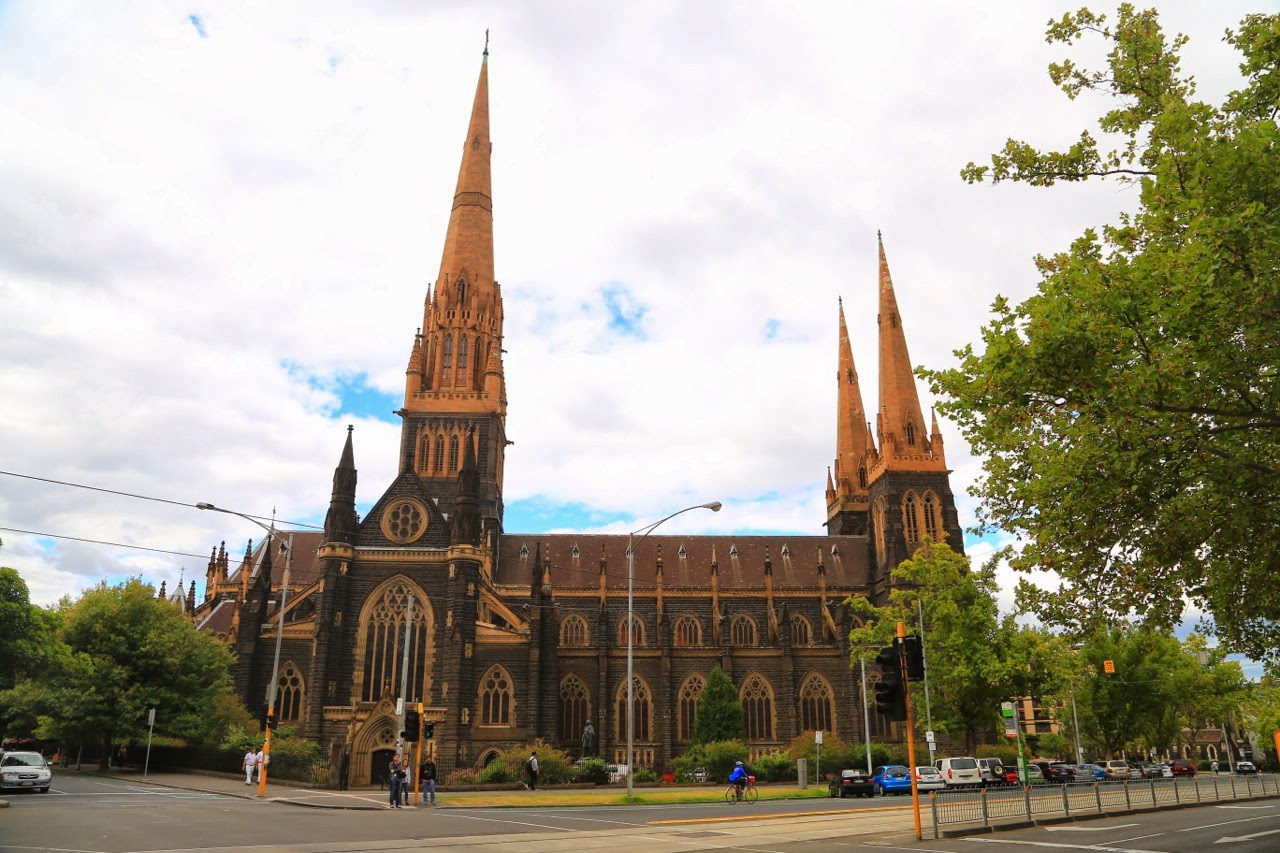 La St Patrick’s Cathedral et ses flèches