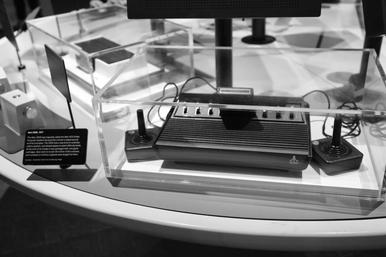 Console Atari exposée à l’ACMI