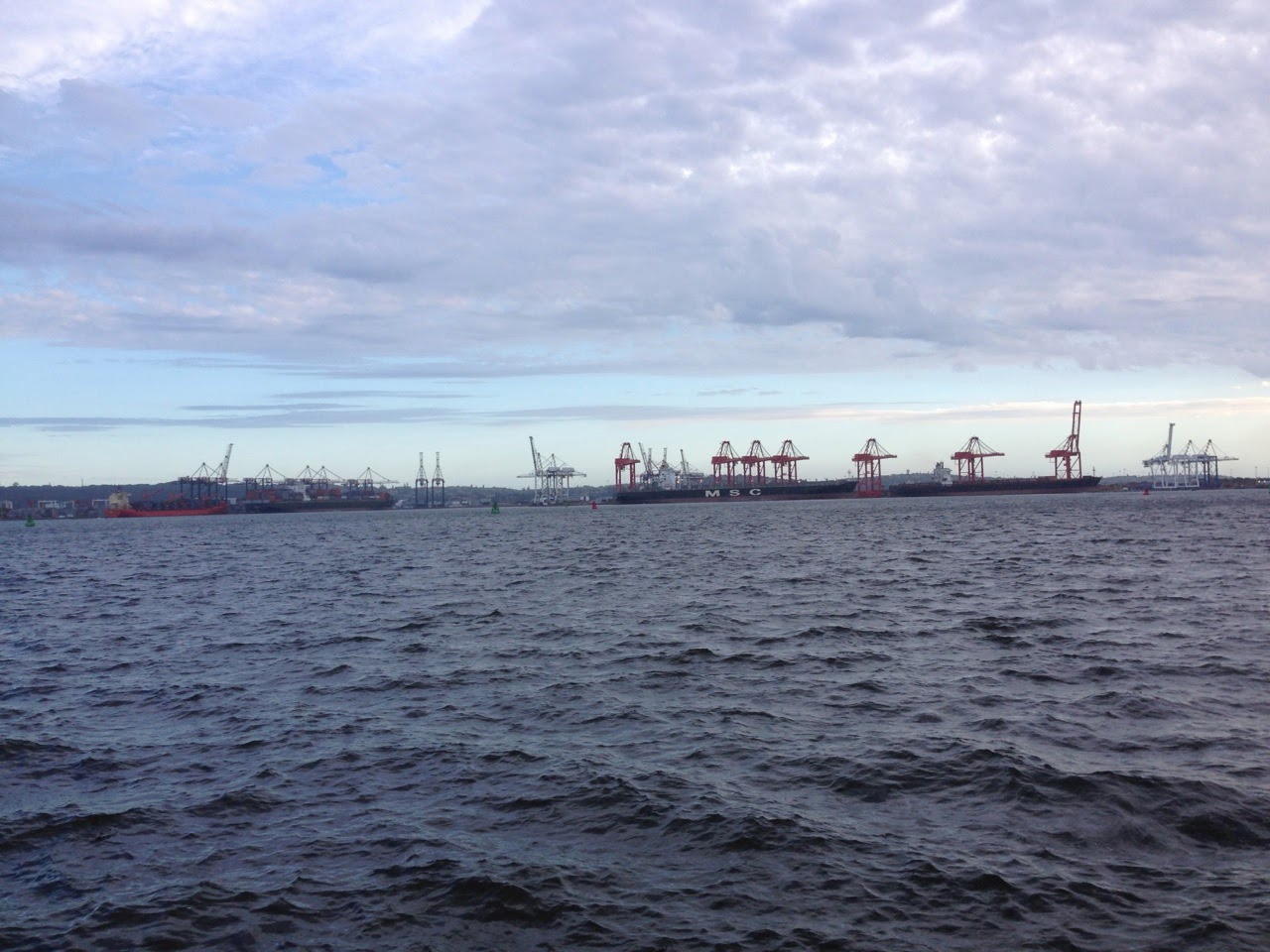 Le port de marchandises