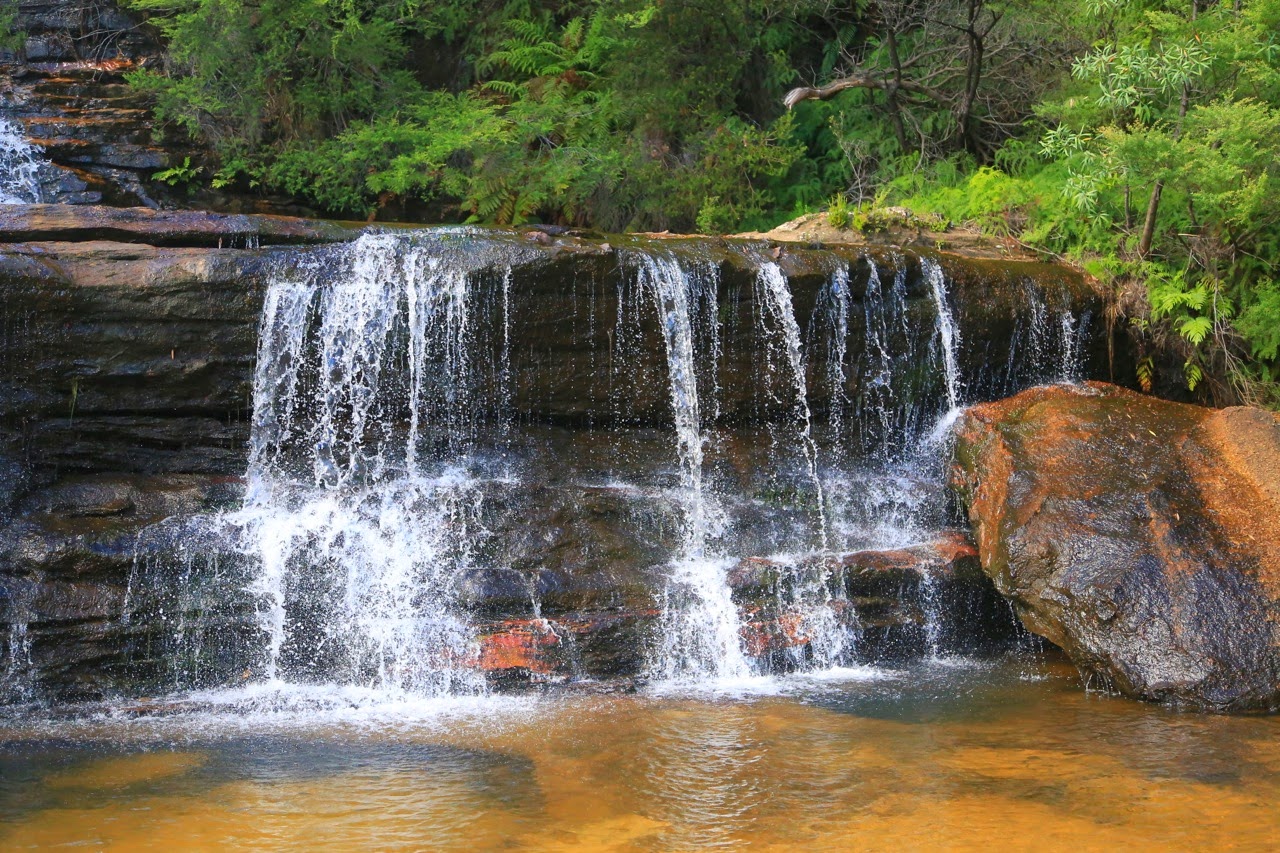 Cascade en escalier de Wentworth Falls