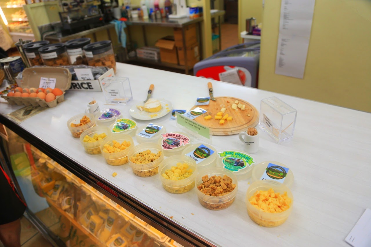 Dégustation de fromages à l’ABC Cheese Factory