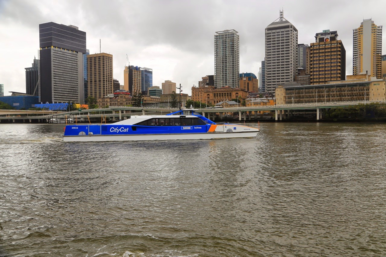 Navette fluviale City Cat sur la Brisbane River