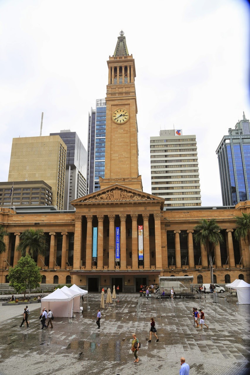 Le City Hall de Brisbane et sa tour de l’horloge