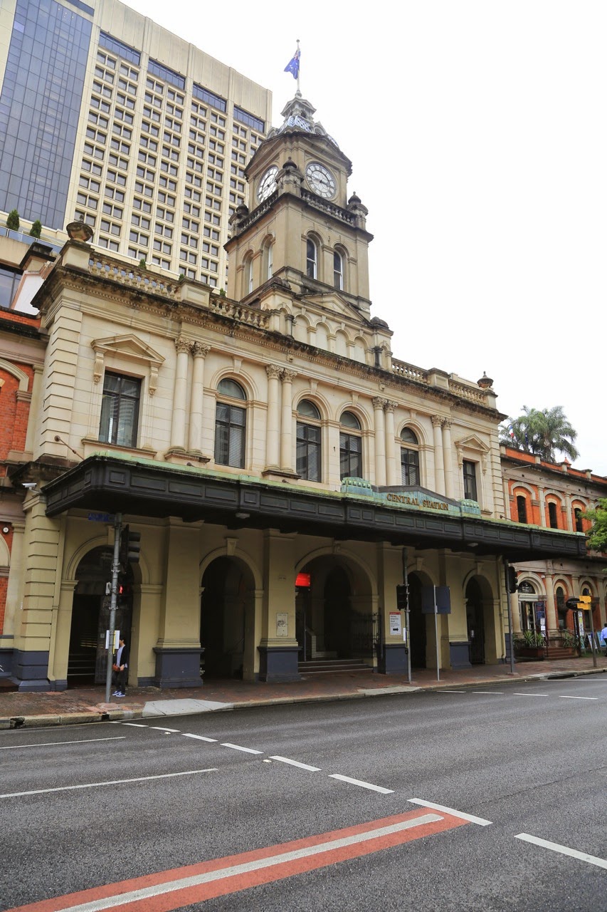 Façade victorienne à arcades
