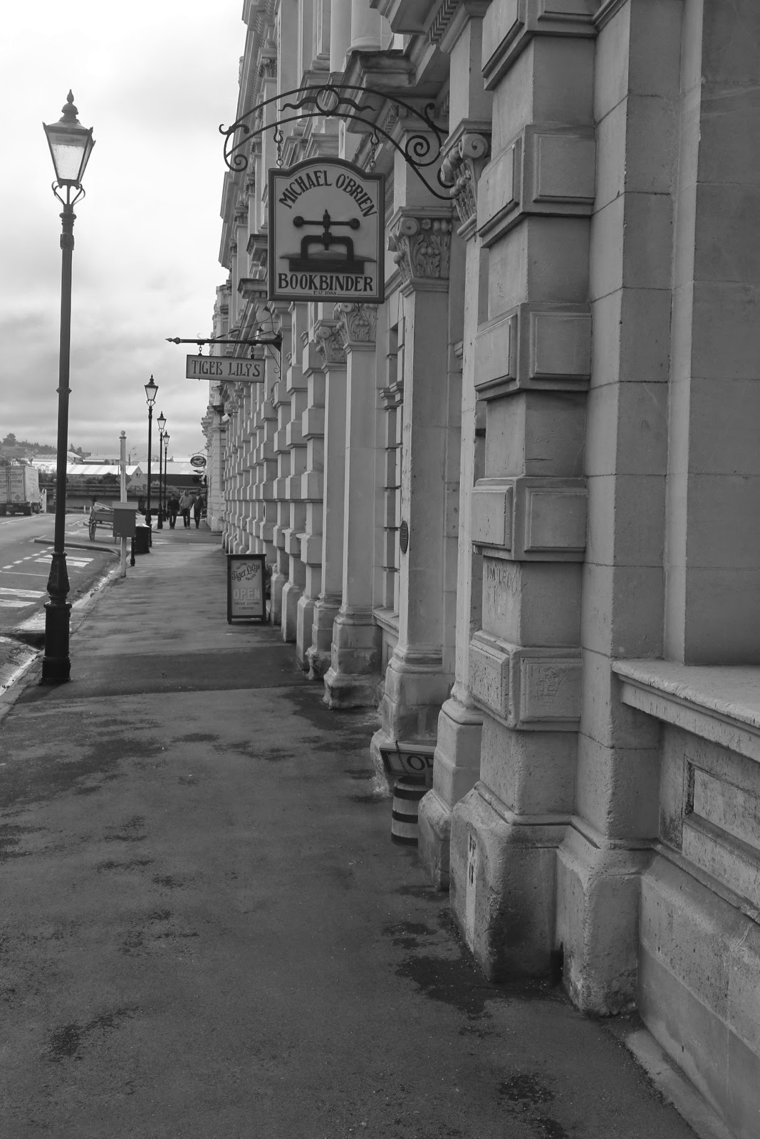 Colonnades d’un bâtiment victorien