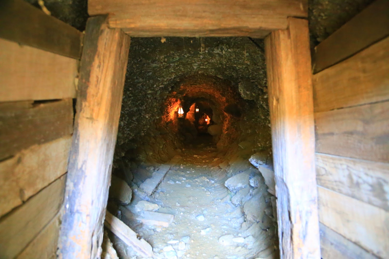 Galerie de l’ancienne mine d’or