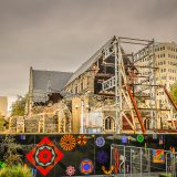 La cathédrale de Christchurch en ruines après le séisme