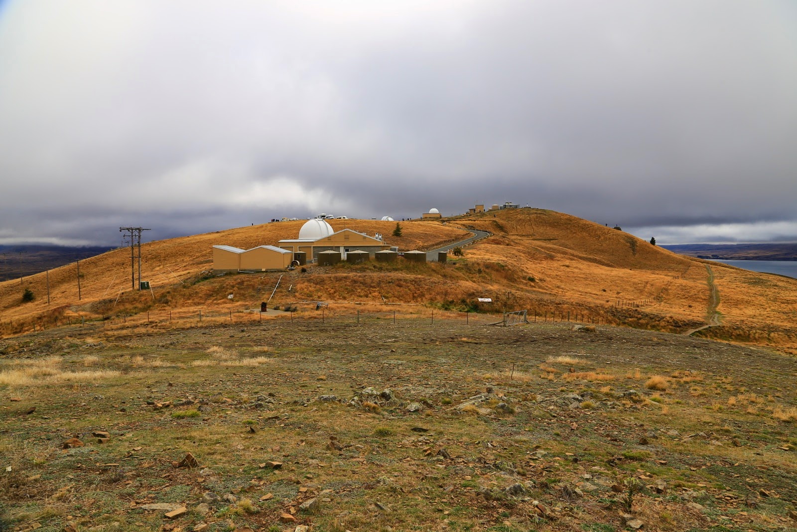 Observatoire au sommet du Mt John