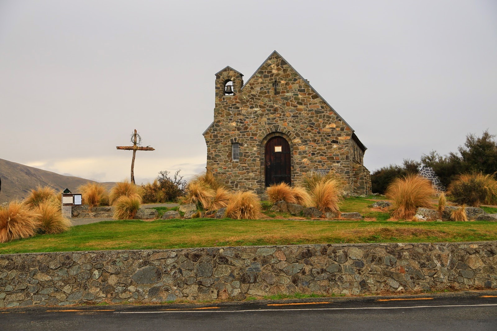 Façade en pierre de la Church of the Good Shepherd