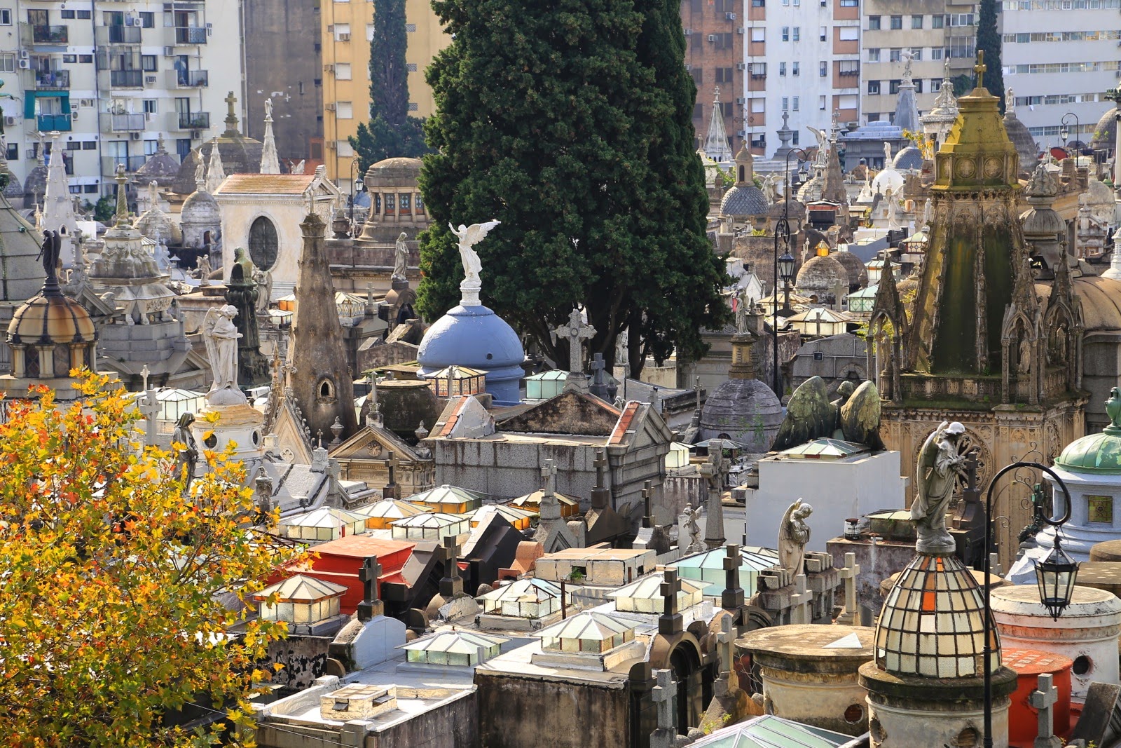 Le cimetière de Recoleta et ses mausolées