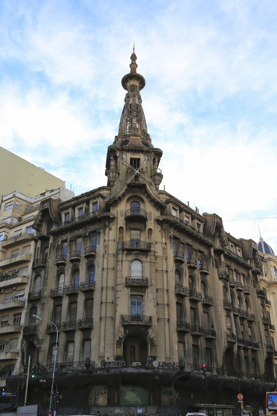 Immeuble ancien du quartier Congreso