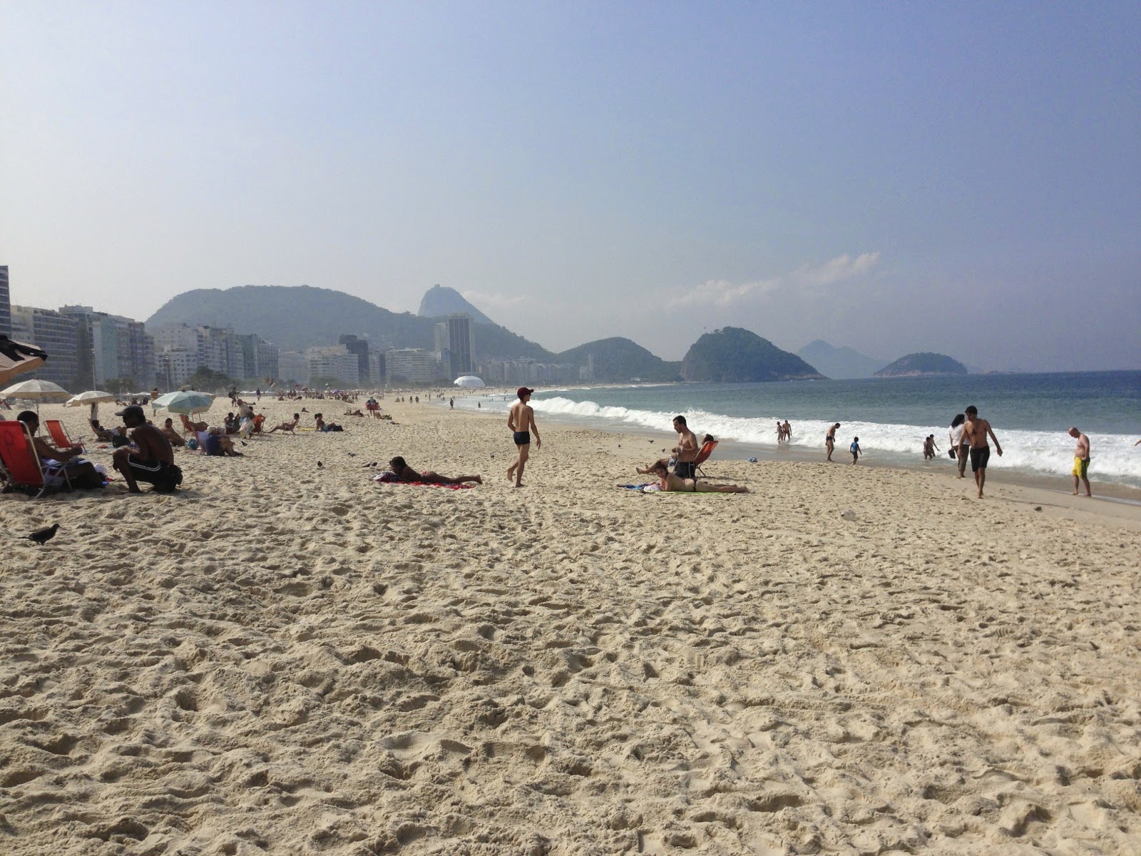 La plage de Copacabana