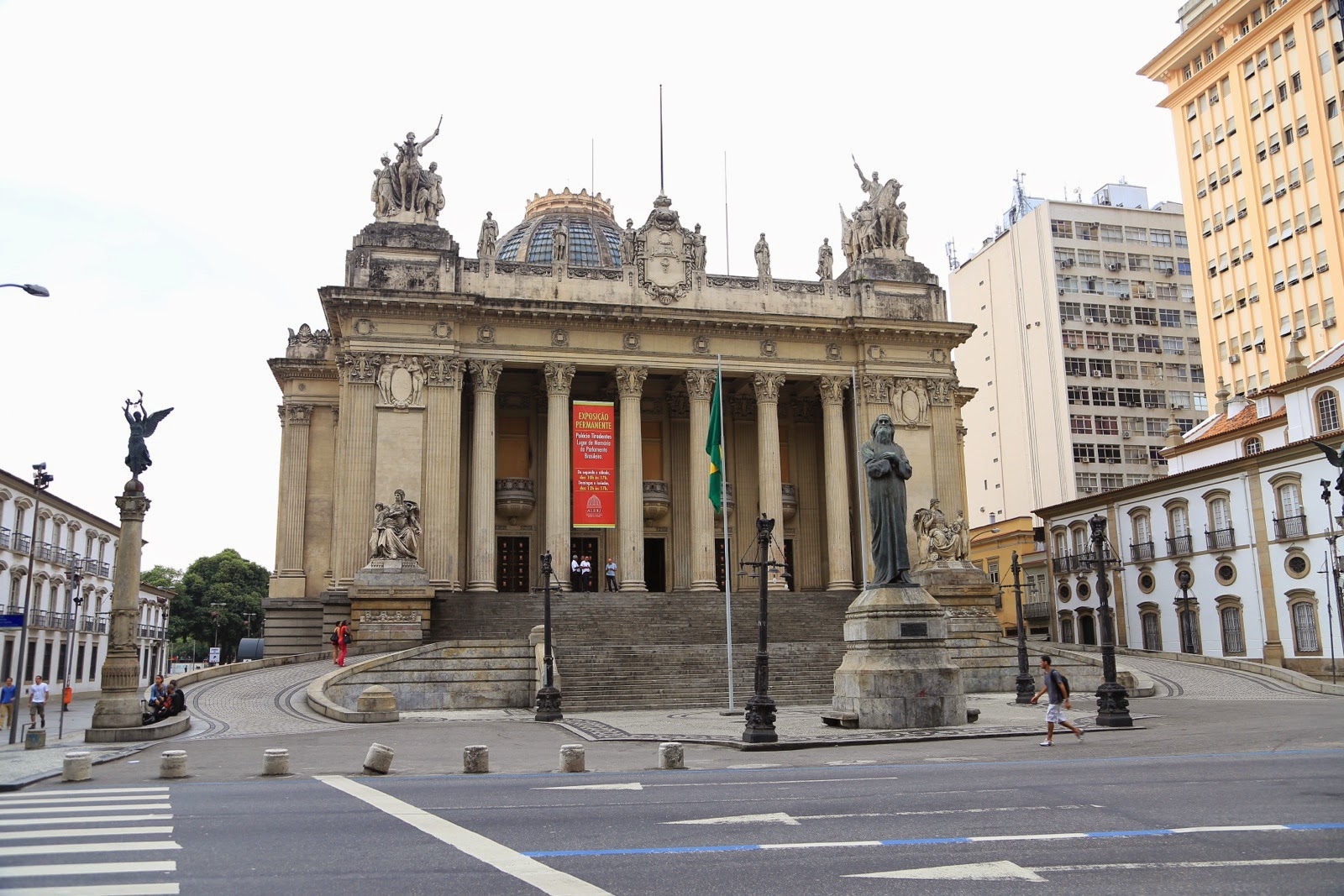Le Palácio Tiradentes et sa coupole