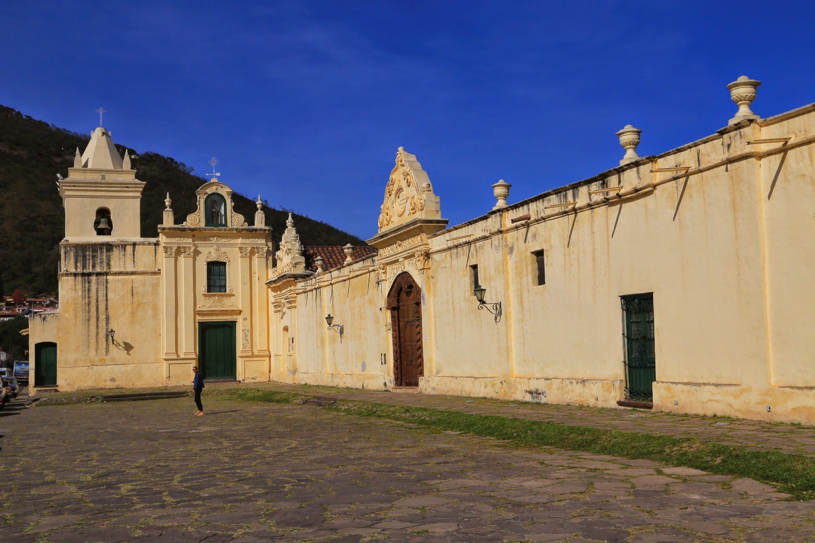 Murs blancs du Convento San Bernardo