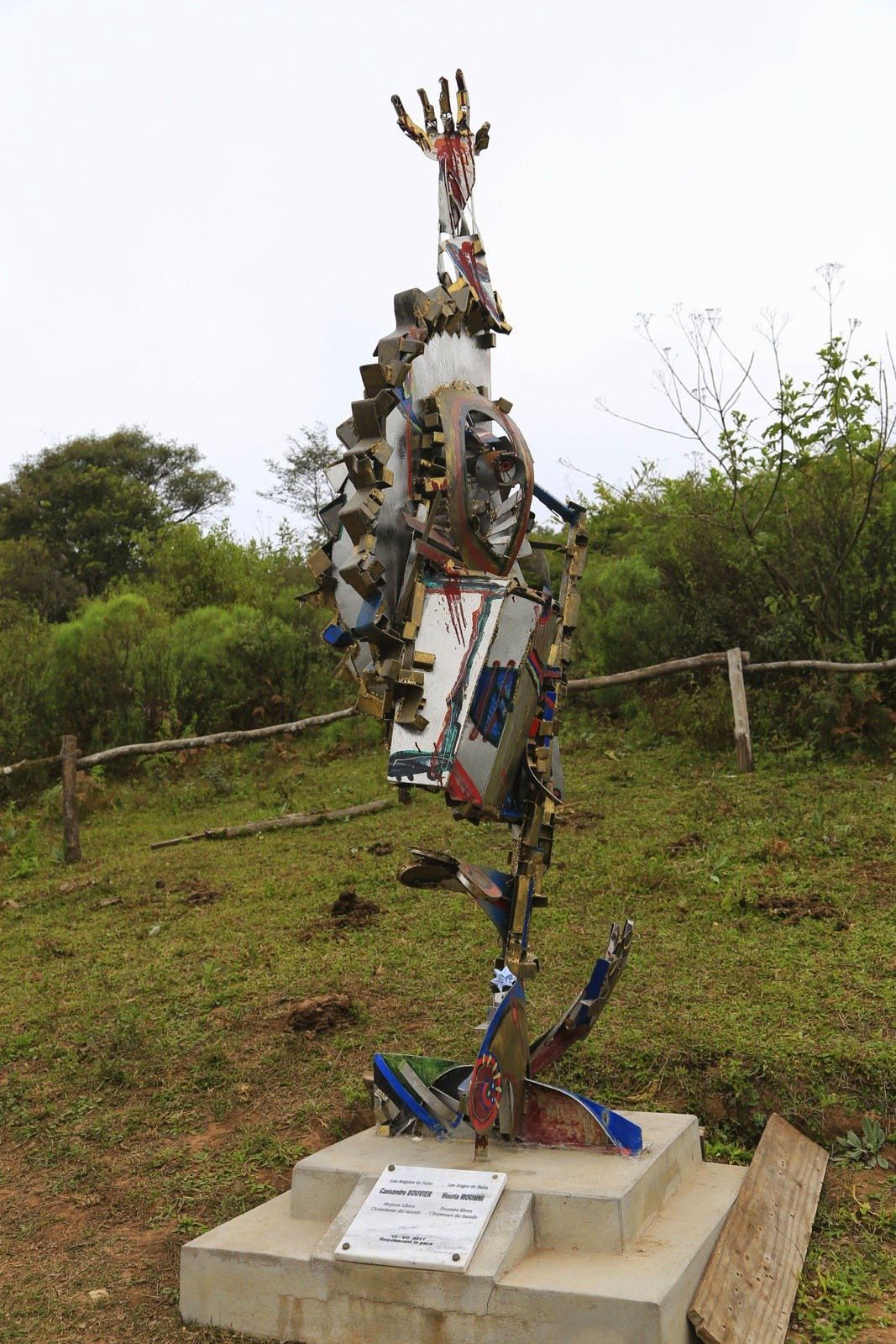 Sculpture du mémorial de San Lorenzo