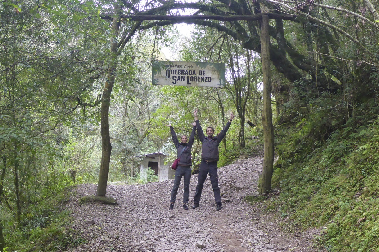 Sur le sentier de la quebrada