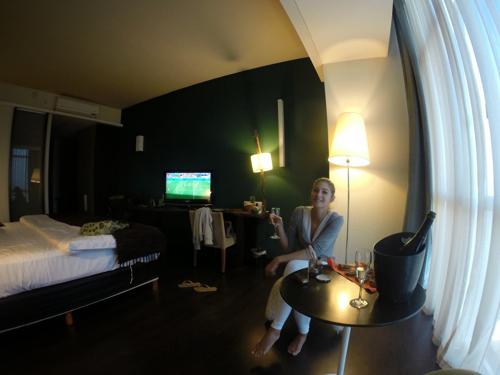 Chambre de l’hôtel à Maipu
