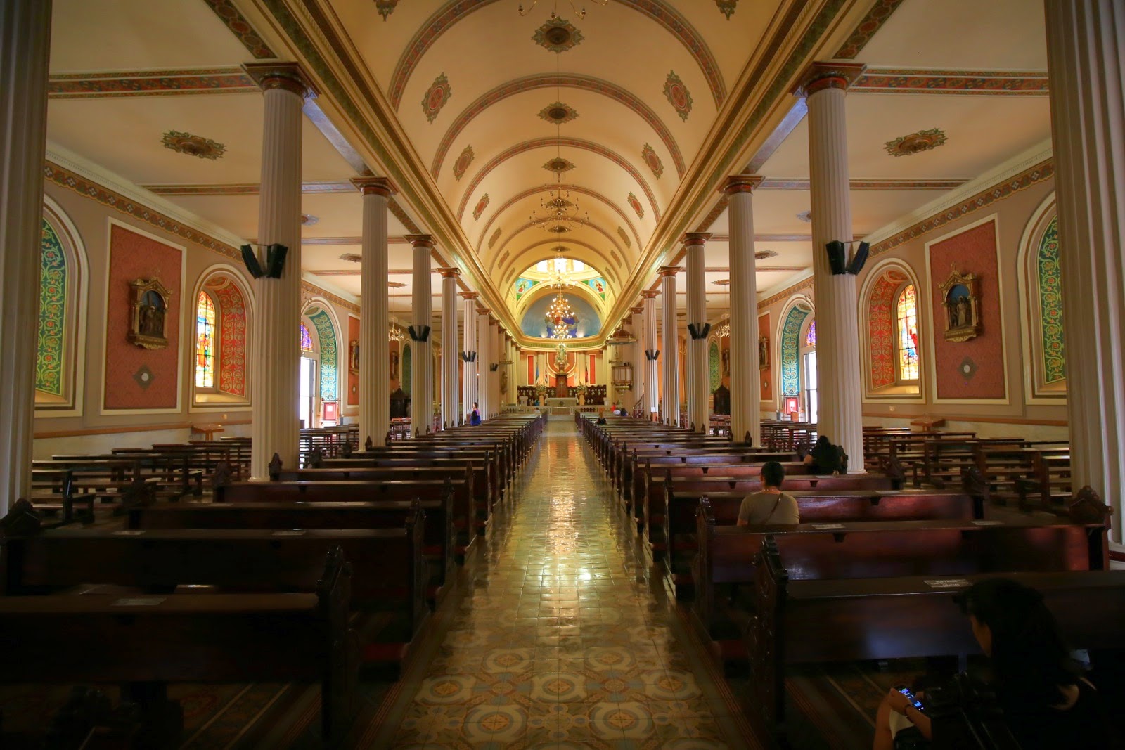 La nef de la cathédrale de San José