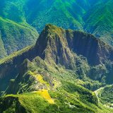 Le Machu Picchu et le Wayna Picchu vus depuis le sommet de la Montaña
