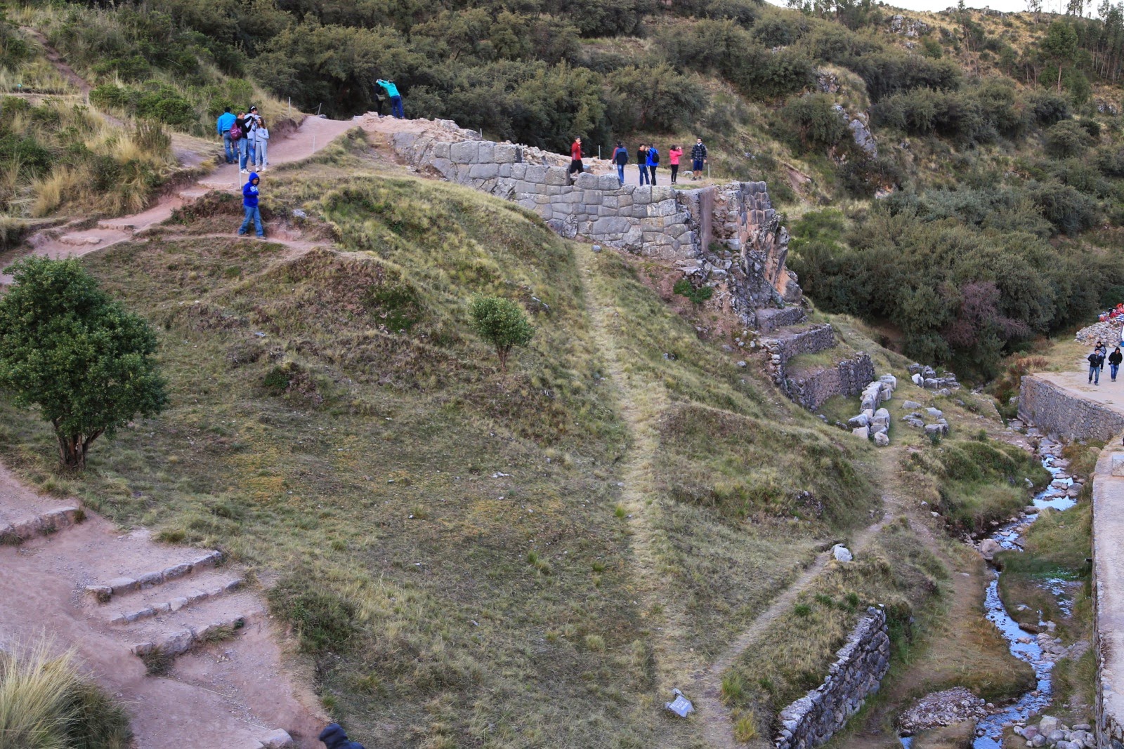 Sentier vers Tambomachay