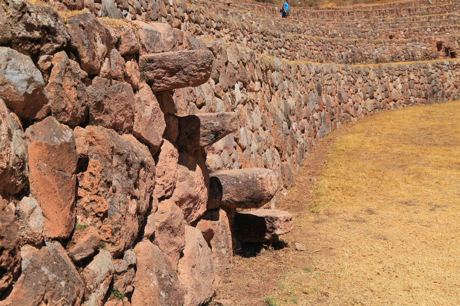 Mur de pierres des terrasses